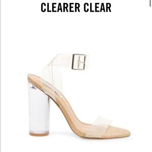 Clearer Clear Steve Madden Pumps